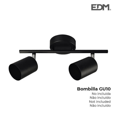 EDM Power Strip Black 2 Elementos GU10 — image 1