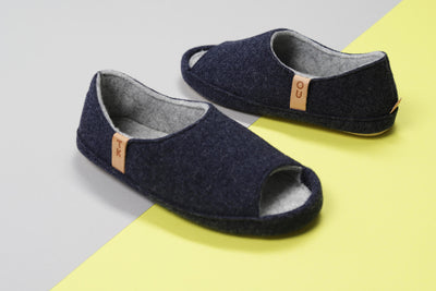 TOKU Bern Slippers - Dark Gray — image 1