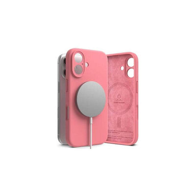 Ringke Silicone Magnetic Iphone 16 Pink — image 1