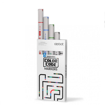 Markers Ozobot Colour Code Double Punta Colours Black Red Blue Green — image 1