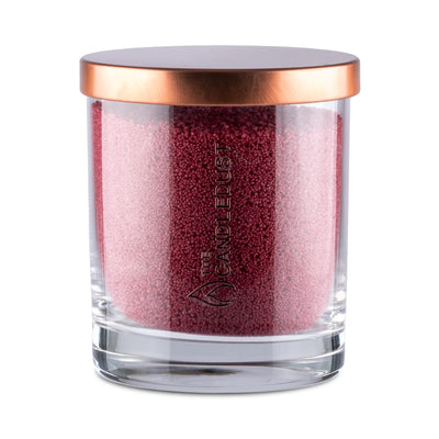 Sangria Red Unscented Candle in Glass, 160g