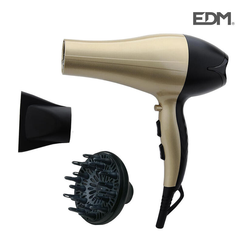 EDM Hair Dryer Hair With Difusor Ionico 1900-2300W 9X22,5X28CM