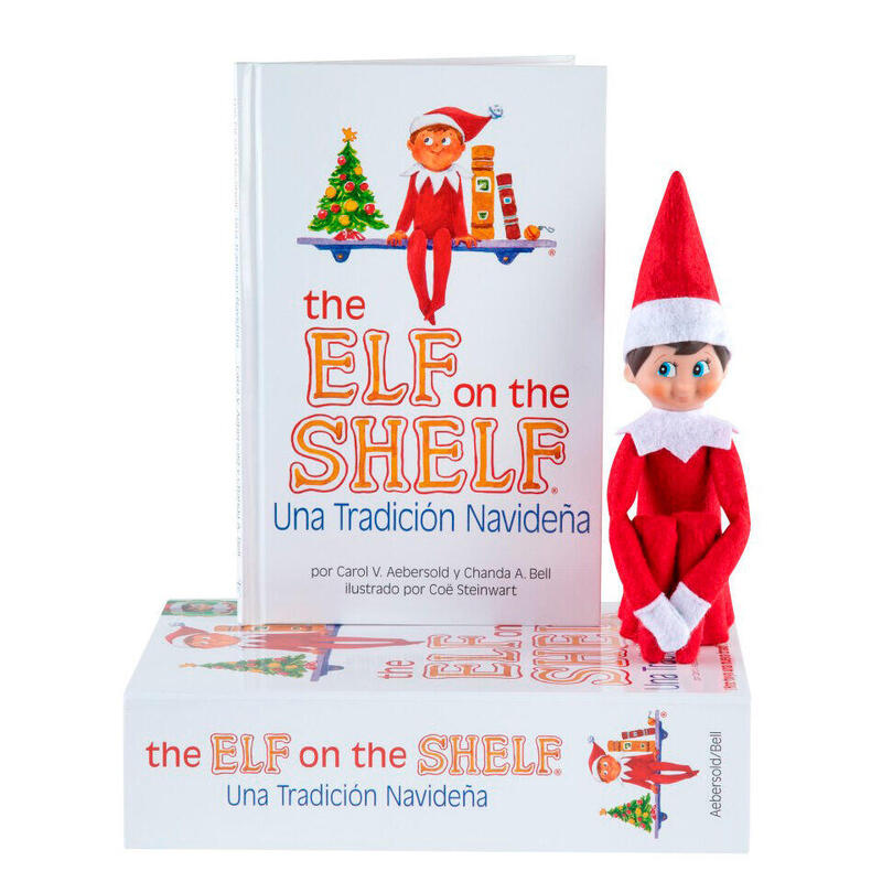 Set Cuento + Muñeco Elfo The Elf On The Shelf Spanish
