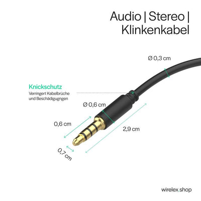 Shiverpeaks Audio Klinkencable 3,5MM Mini Klinke 4POL. 1,5M — image 1