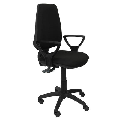 Chair Elche Sincro Bali Black Arms Fijos — image 1