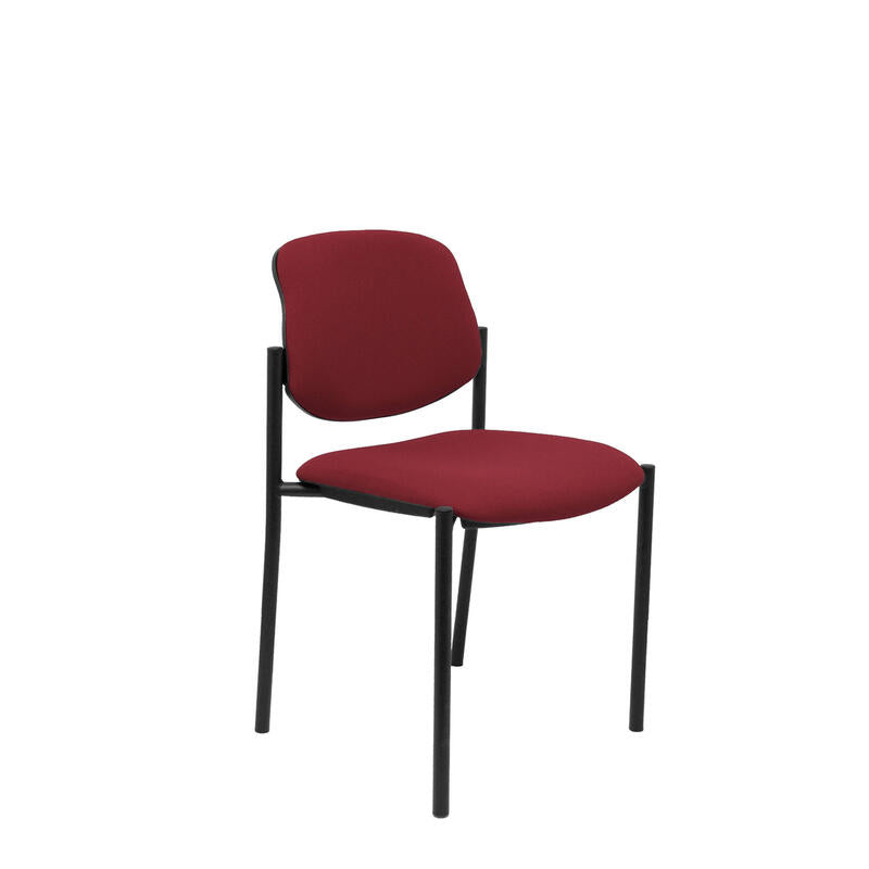 Chair Fixed Villalgordo Bali Granate Chasis Black