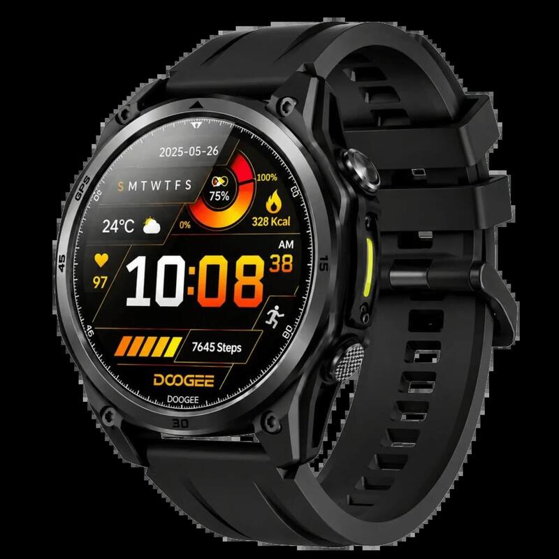 Doogee Smartwatch Anywise W1 5ATM Water-resistant With GPS Black