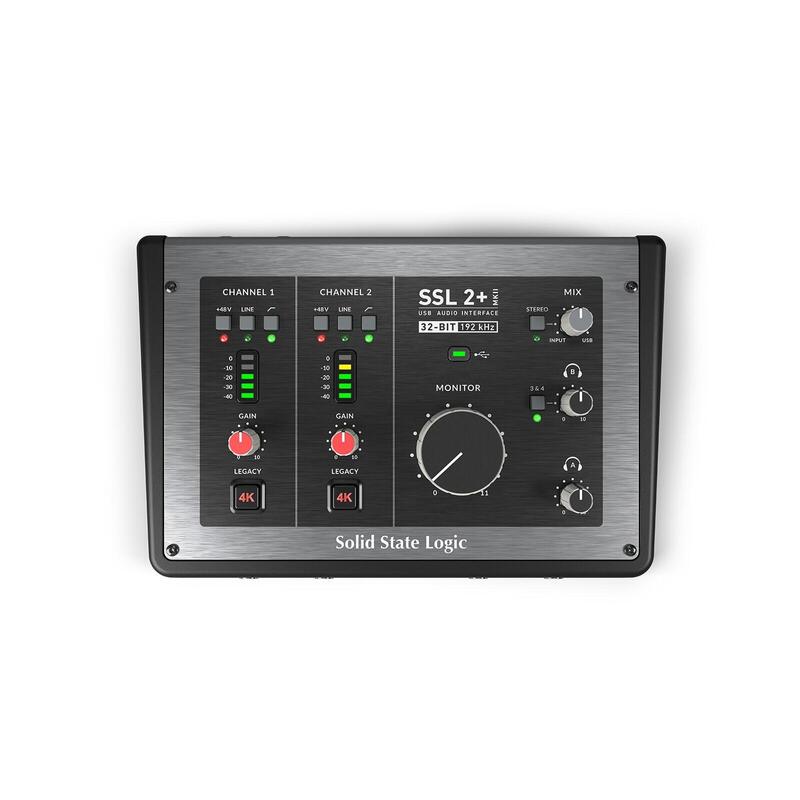 Solid State Logic SSL2 + Mkii - Interfejs Audio 2X2 USB-C