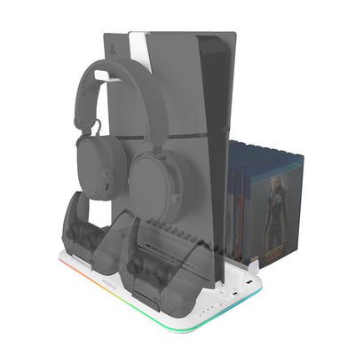 Mars Gaming Stand Multifunción RGB PS5 MPS5-B2 White — image 1