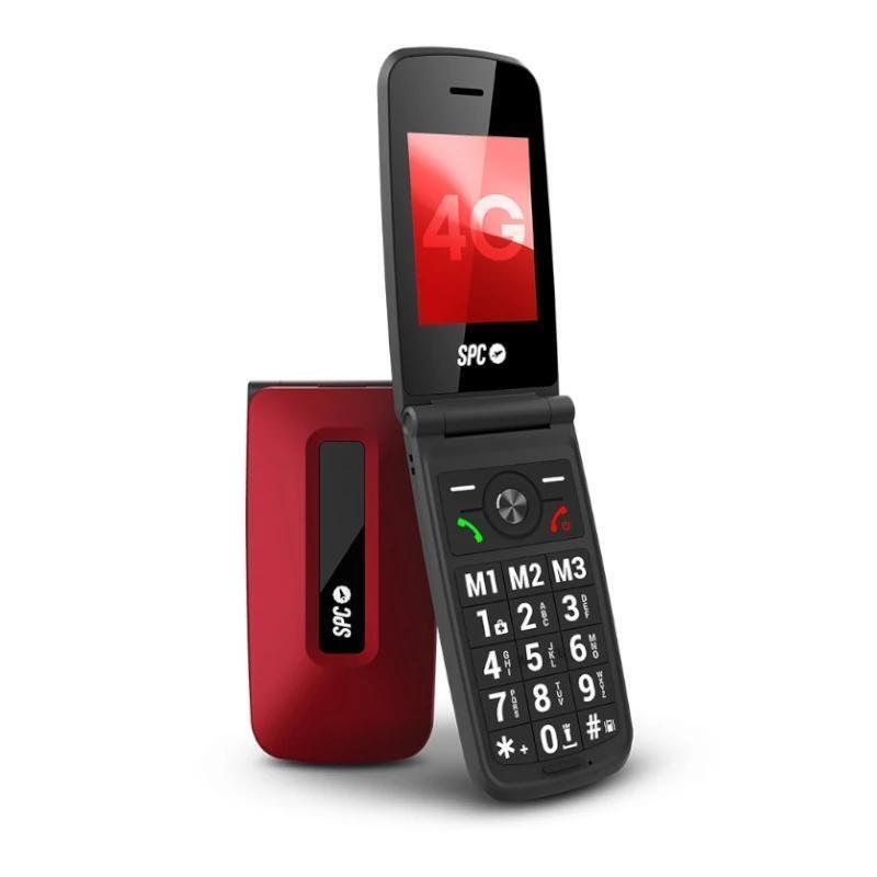 Spc 2342R Titan 4G Mobile Phone Senior 2.4 S.help Red