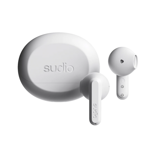 Sudio A3 True Wireless Earbuds, White — image 1