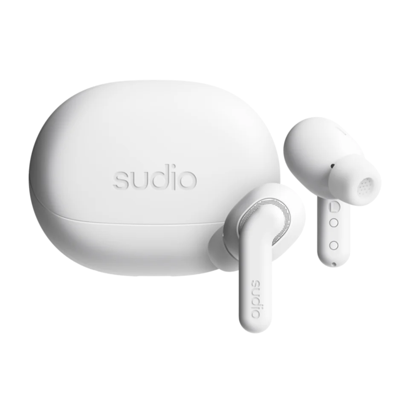 Sudio E4 Pro True Inalámbrico Earbuds, Blanco