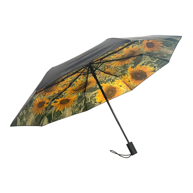Sunflower Umbrella – Windproof & UPF50+ Protection