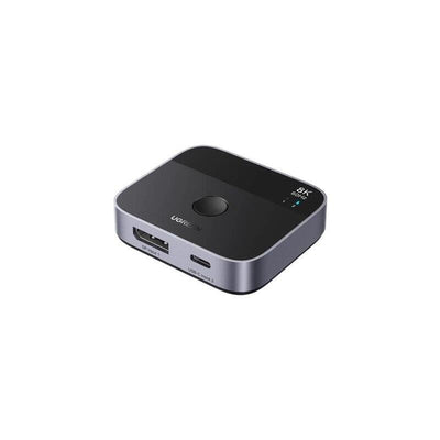 UGREEN Switch DisplayPort/USB-C a USB-C Grey — image 1