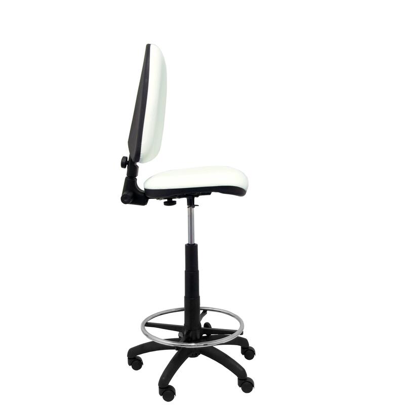 Taburete Ayna Similpiel White