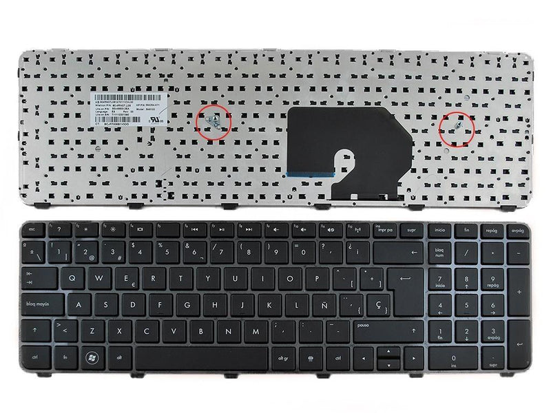 Keyboard Laptop HP DV7-6000 Frame Glossy