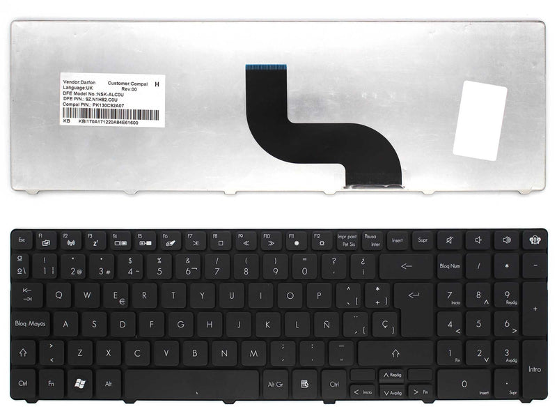 Keyboard Laptop Packard Bell LE69KB