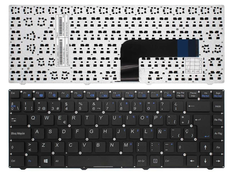 Keyboard Laptop Clevo W540 W5400