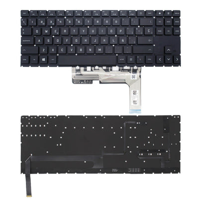 Keyboard Retroiluminado Laptop HP 15 Ek Black — image 1