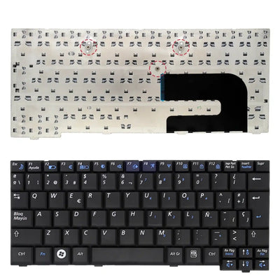 Keyboard Laptop Samsung NC10 ND10 N140 N128 N130 N110 N108 N135 V100560DK1 Sp — image 1