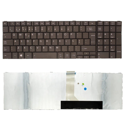 Keyboard Laptop Toshiba Satellite L850 C850 L850D L855 L870 L870D Without Frame Portuguese — image 1