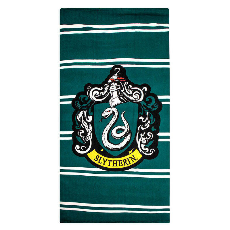 Towel Slytherin Harry Potter Microfibra