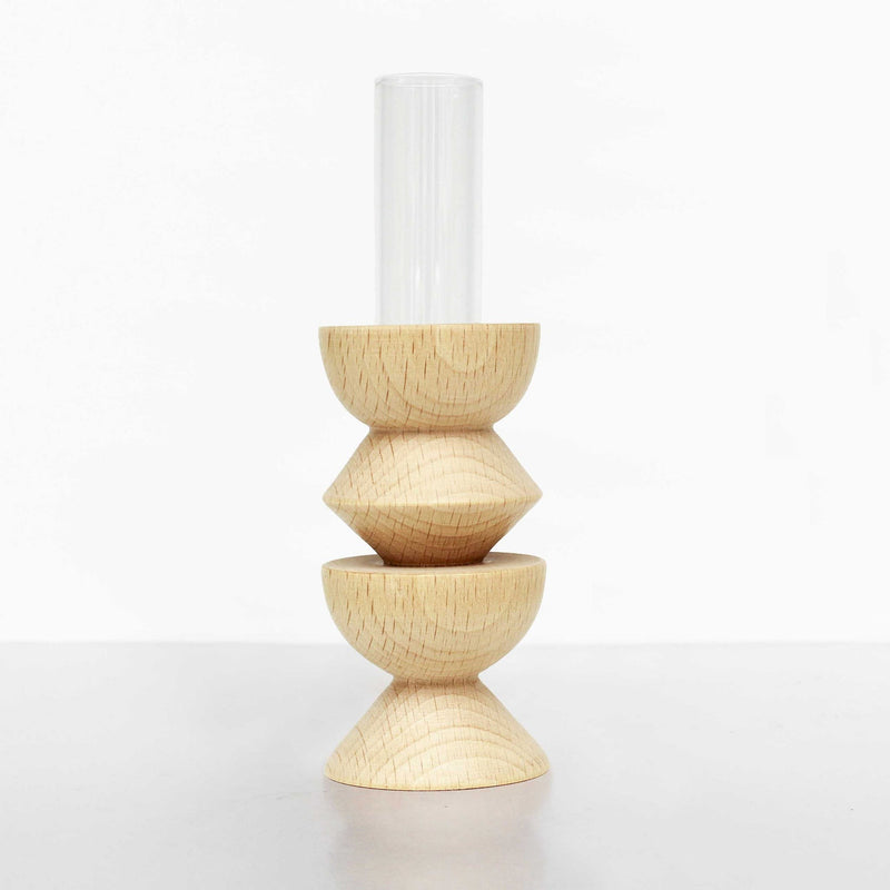 Totem Wooden Vase - Medium Nº 3