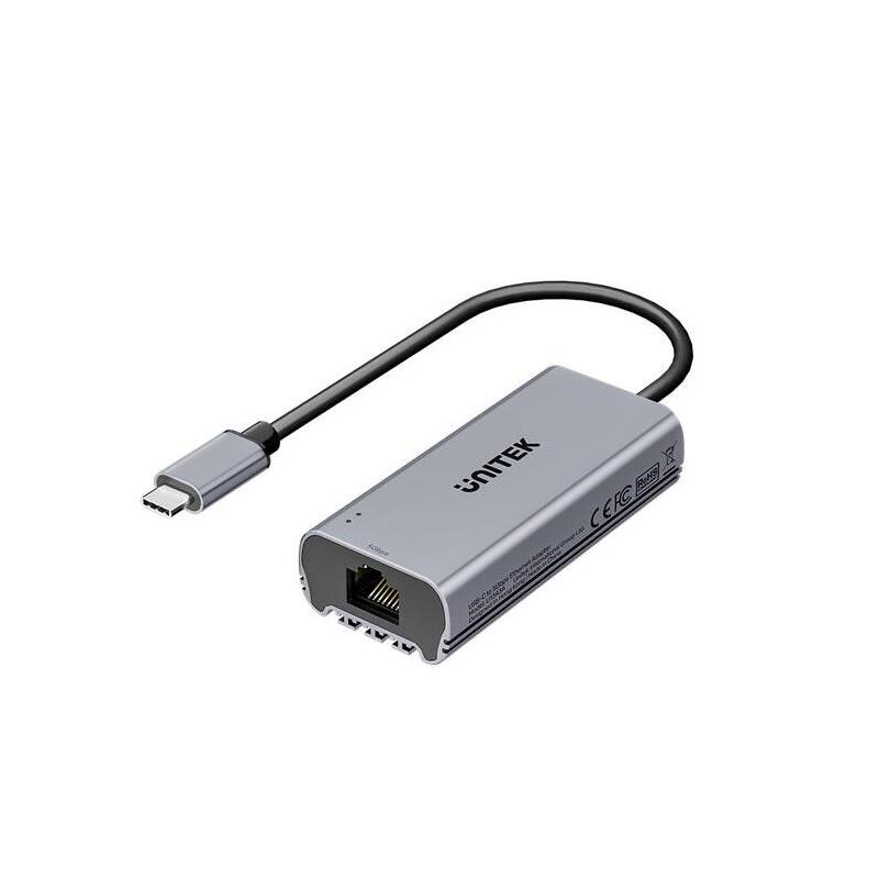 Unitek Adapter USB-C - RJ45 5Gbps M/F