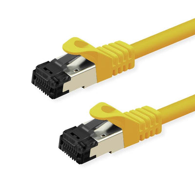 Value S FTP-(pimf-) Network Cable CAT.8 (class I), Lsoh, Litzendraht, Yellow 2M — image 1